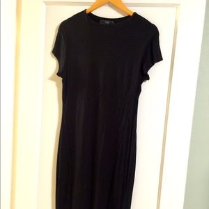 Short Sleeve Midi Dress
